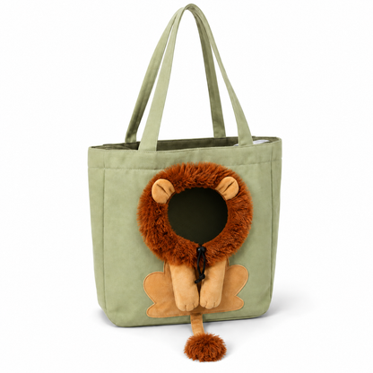 Bolso Transportador para Gato Efecto León
